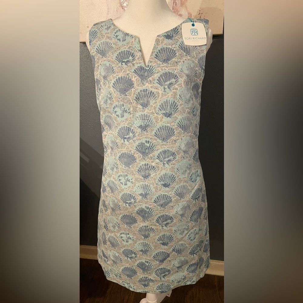NWT Tori Richard Honolulu Under Boardwalk Adele Dress 7497-WE95 size 8
